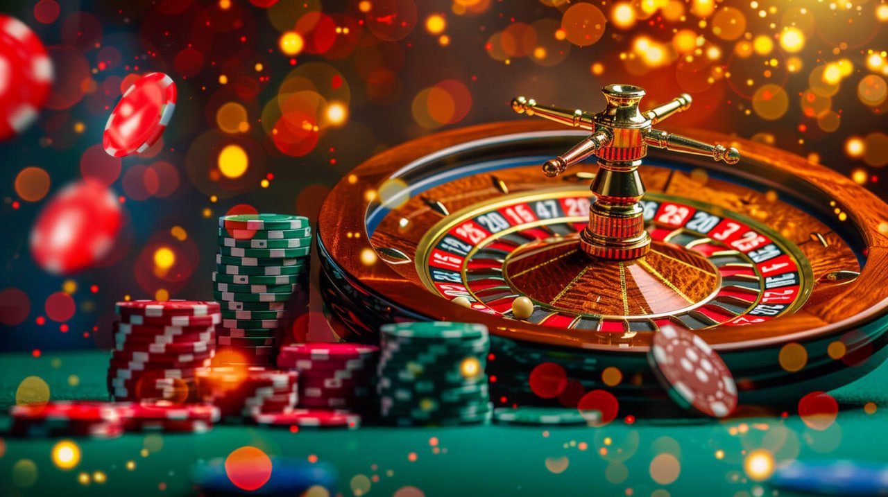 Layar permainan slot online modern dengan tema neon di asgacor